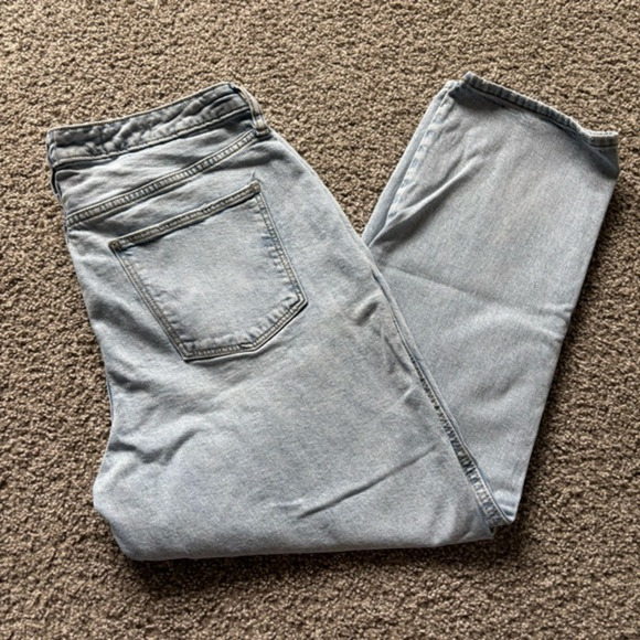 Universal Thread Jeans High Rise Slim Straight Front Seams Light Sz 14 Y2K Pants - Picture 14 of 14